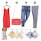 Klapit Super Wall Hook 4 Pieces Silver