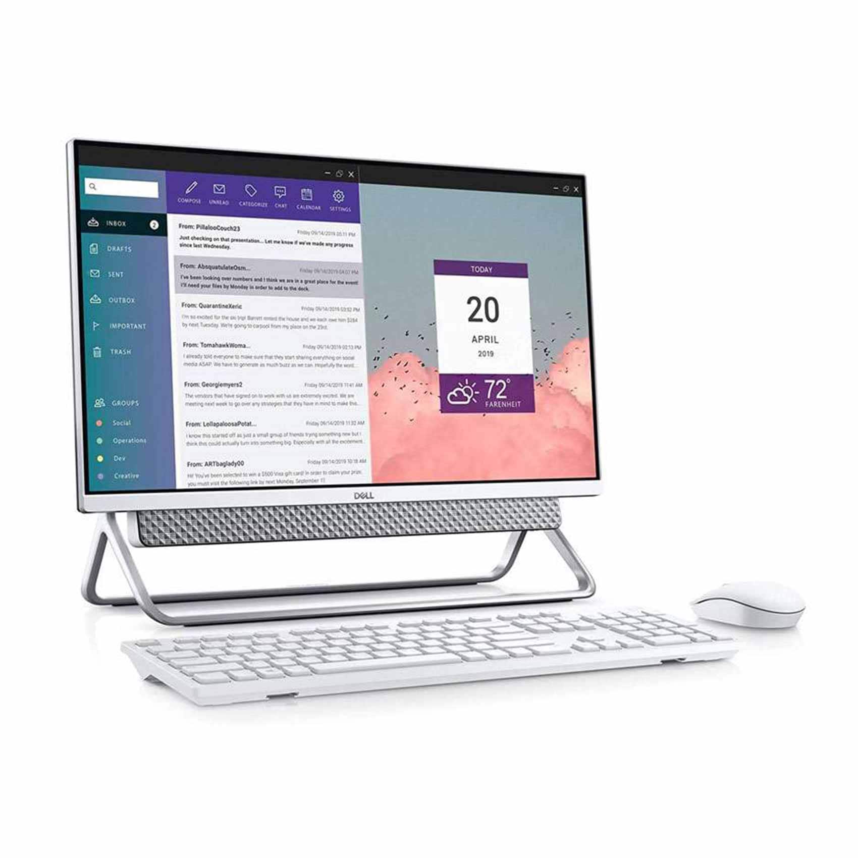 DELL Inspiron 24-5400 一体型PC Core i3 1115G4 3.00GHz 8GB