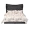 In House Lisbon Velvet Bed Frame - King - 200x200 cm - Dark Gray