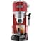 DeLonghi Dedica Style Espresso Coffee Machine EC685, 1300 W, 1.1 L, Red, Metal, Button Control