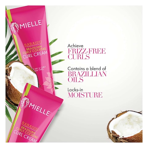 Mielle Organics Brazilian Curly Cocktail Curl Hair Cream 212g