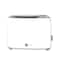 AFRA Electric Breakfast Toaster, 700W, 2 Slots, Removable Crumb Tray, Plastic Body, White Finish, G-Mark, ESMA, RoHS, CB certified, AF-100240TOWH, 2 Years Warranty