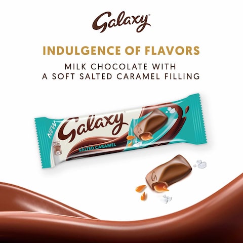 Galaxy Salted Caramel Chocolate Bar 40g