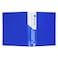 Atlas AS-F33440 Clear File A4-40 Pockets Presentation Book Blue