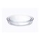 Marinex Original Oval Bakeware Set Clear 2.4L+1.6L Value 2