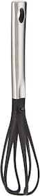 Royalford Nylon Whisk Steel Handle- Egg Beater, Milk Frother Kitchen Utensils Gadgets Nylon + Stainless Steel + Rubber For Blending, Whisking, Beating &amp; Stirring