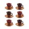 COMLEKCI COFFEE SET POT 6PCS