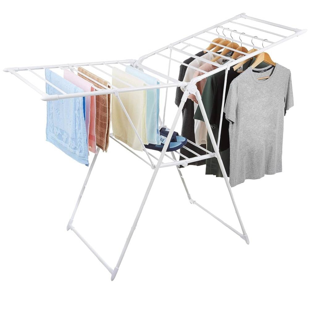 Buy Rabos Clothes Drying Rack, Foldable Laundry Rack with Height ...