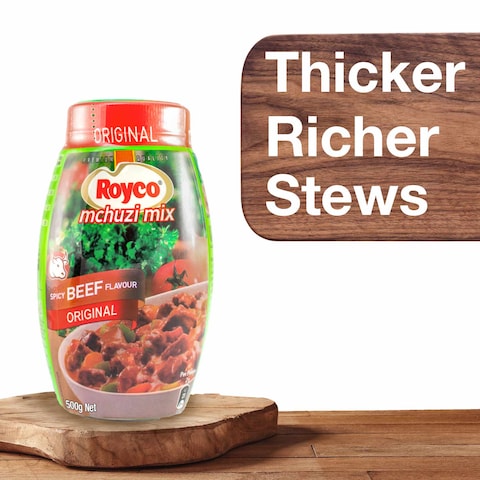 Royco Mchuzi Mix Beef, For Thicker, Richer Stews, Seasoning Powder, 500g