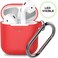 KeyBudz - PodSkinz Keychain 2G - AirPods 1 &amp; 2 Case- Lava Red