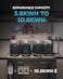 EF ECOFLOW DELTA Pro Portable Home Battery, Expandable Portable Power Station, 3.6kWh-25kWh, Huge 3600W AC Output, Solar Generator For Home Backup, Travel, Outdoor Camping