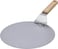 Royalford 10" Pizza Spatula, Stainless Steel, Rf10227, Wooden Handle, Cake Lifter, Plate Holder Baking Tool Baking Homemade Pizza