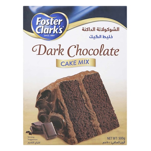 Foster Clark&#39;s Dark Chocolate Cake Mix 500g