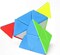 Fiddlys Pyramid Super Speed Sticker-Less Triangle Puzzle Cube, 3X3