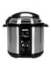 Geepas Electric Pressure Cooker 6L GPC307 Silver/Black