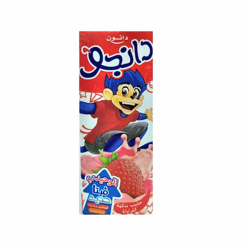 دانون دانجو حليب بالفراولة - 190 مل