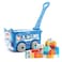 MOON Little Wagon Blocks Toys for Kids-30PCS (POLICE CAR)