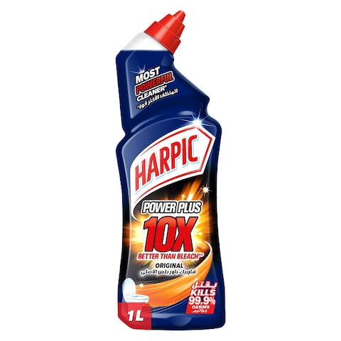 Buy Harpic Power Plus Original Toilet Cleaner Black 1L in UAE