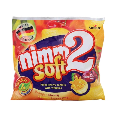 Storck Nimm2 Soft Filled Chewy Candies With Vitamins 116g