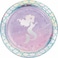 Creative Converting- Mermaid Shine L-Plates 7in 8pcs< >Multicolor< >