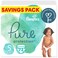 Pampers Pure Protection Dermatologically Tested Diapers Size 5+ (11kg) 24 Diapers Pack of 3