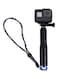 Generic - Selfie Stick With Strap For GoPro Camera Black