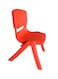 Generic Durable Junior Kindergarten Study Chair Red