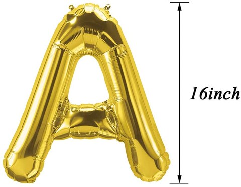 Party Time Gold Happy Mothers Day Balloons Banner, Mom Mothers Day Party Decorations Supplies - 16&quot; Gold Foil Balloon Set