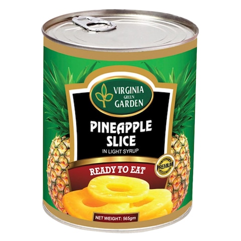 Virginia Green Garden Pineapple Slice In Light Syrup 565g