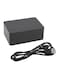 Generic - Mini Digital LED Display Alarm Clock Black