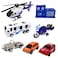 FITTO City Police Super Car Set Die-Cast Toy for Boys - Pack of High-Quality Super Cars and City-Themed Vehicles