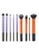 Real Techniques Brush Set With Case Purple/Gold/Black