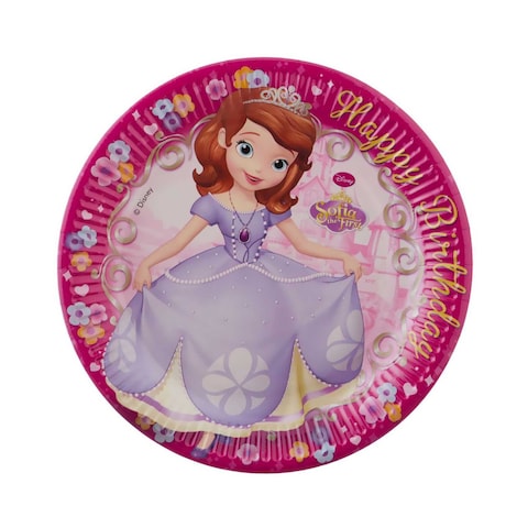 Procos Large Paper Plates - Assorted Colors