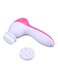 Generic 5-In-1 Body Cleaning Brush With Face Massagers &amp; Roller 130X70X48ml