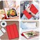 TRON Case Compatible with iPad 9.7&rdquo; 2018/2017(6th/5th Gen)/iPad Air 2/iPad Air with Pencil Holder, Soft TPU Back Shell Cover with Auto Wake/Sleep (Red)