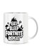 Giftex Fortnite Design Ceramic Coffe Mug White/Black 11Ounce