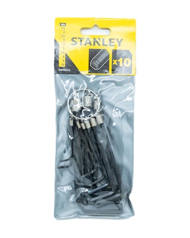 Stanley 10 Piece Hex Key Ring Set