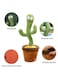 Generic Singing And Dancing Decorative Funny Early Childhood Education Plush Cactus Toy For Kids 25 X 10 X 8Cm
