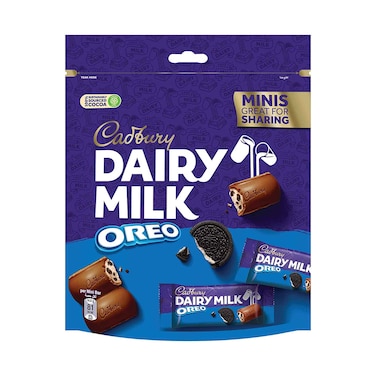 Cadbury Dairy Milk Oreo Milk Chocolate 168g