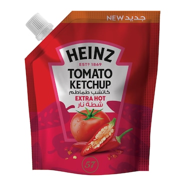 هايزنز كاتشب طماطم شطة نار - 125 جرام