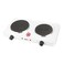 Impex Electric Double Hot Plate, 2500W, HP202, White