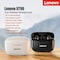 Lenovo-Black XT90 TWS In-ear Earphones BT 5.0 Headphones True Wireless Earbuds with Touch Control Hands-Free Stereo Sound Noise Canceling IP54 Waterproof Dual host Binaural HD Call Type-C Interface