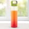 NEO&nbsp;Glass bottle - 750ML_Wide mouth HUSK LID&nbsp;GREEN