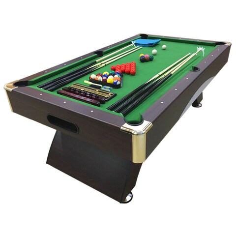 Simbashoppingmea - 8 FT Modern Billiard Table Green Full Optional &ndash; Leonida