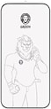 Green Lion 9H Steve Glass Strong Full Screen Protector Compatible With iPhone 11 Pro Max - Clear