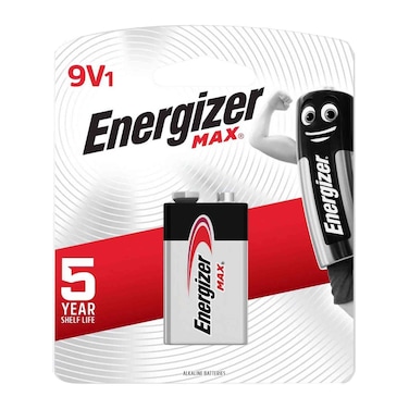 Energizer Max 9V Batteries - 1 Battery