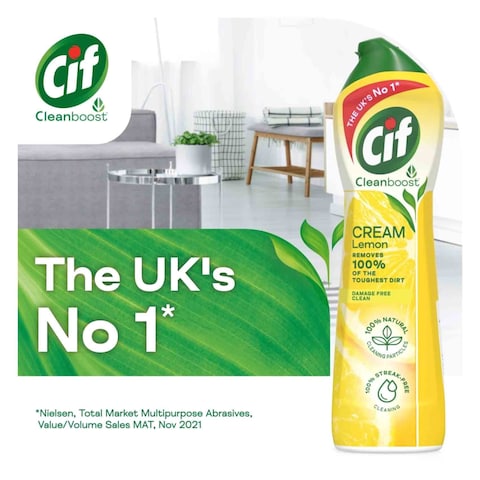 CIF CREAM LEMON 500ML