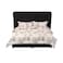 In House Geneva Velvet Bed Frame - Queen - 200x150 cm - Light Pink
