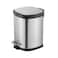 Stainless Steel Square Pedal Bin 8L