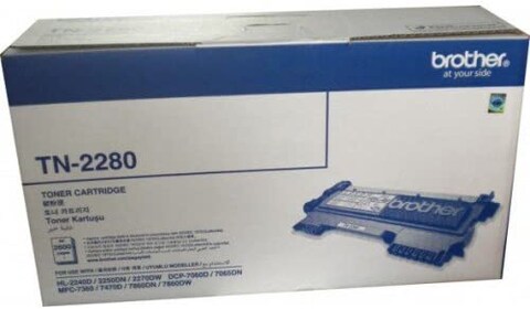 Brother Tn-2280 Toner 2600Pages Black Laser Toner &amp; Cartridge - Laser Toner &amp; Cartridges (Toner, Black, Laser, Hl-2240D/2250Dn/2270Dw, Dcp-7060D/ 7065Dn, Mfc-7360/7470D/7860Dw, Black)